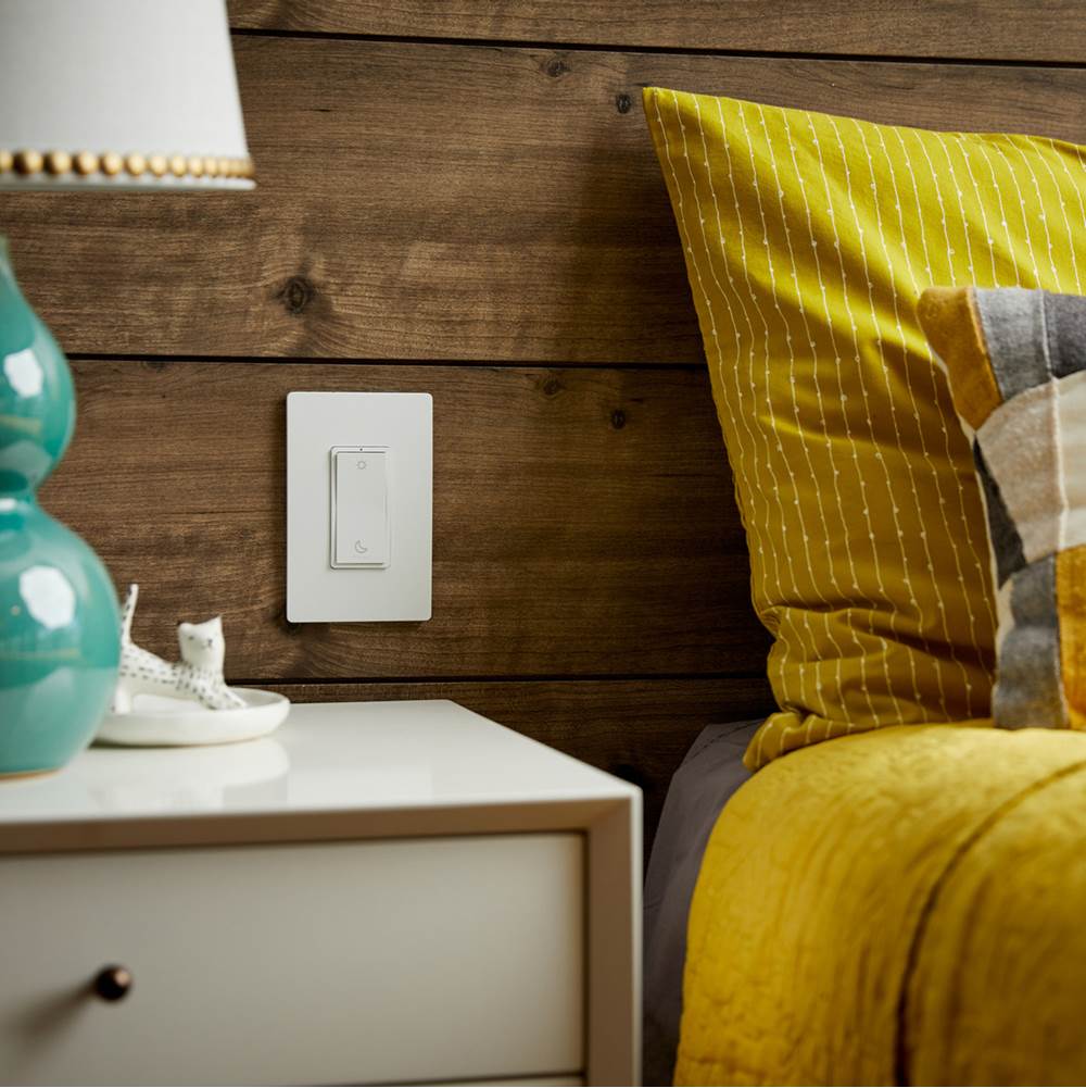 Sleep/Wake Wireless Smart Switch with Netatmo, Light Almond