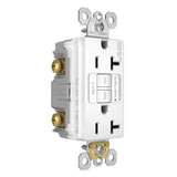 radiant Spec-Grade 20A Tamper-Resistant Self-Test GFCI Receptacle, Brown