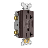 radiant Spec-Grade 20A Tamper-Resistant Self-Test GFCI Receptacle, Dark Bronze