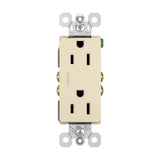 radiant 15A 125V Duplex Tamper-Resistant Outlet, Brown