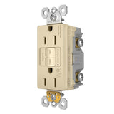 radiant Spec-Grade 15A Weather-Resistant Self-Test GFCI Receptacle, Brown
