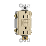 radiant Spec-Grade 15A Weather-Resistant Self-Test GFCI Receptacle, Brown