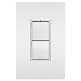 Legrand - radiant Two Single-Pole/3-Way Switches, White - White