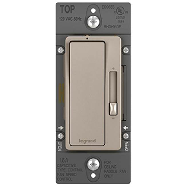 radiant Single-Pole/3-Way Fan Speed Control, Bi-Color