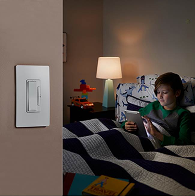 radiant Smart Tru-Universal Dimmer, Wi-Fi, Light Almond