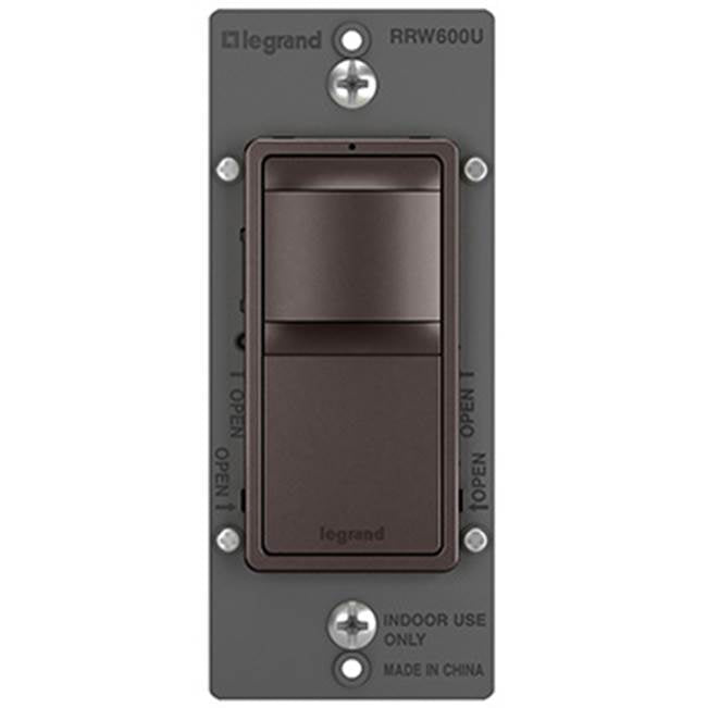 radiant Single-Pole/3-Way Occupancy Sensor, Dark Bronze
