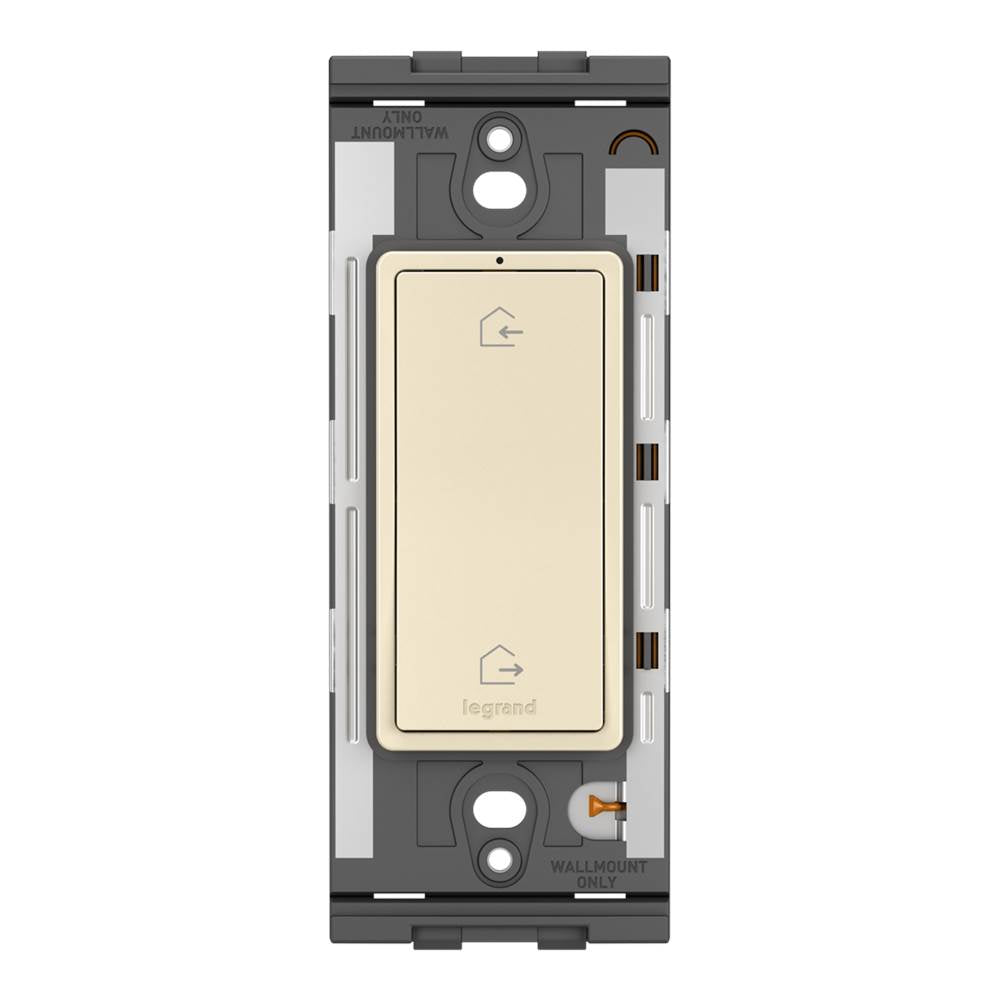 Home/Away Wireless Smart Switch with Netatmo, Light Almond