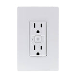Legrand - radiant Smart Outlet - Wi-Fi, White - White