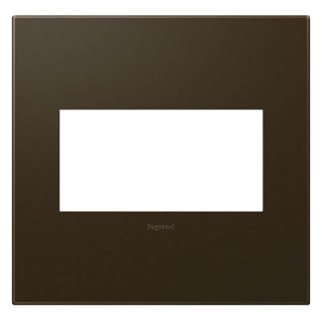 Legrand - Bronze, 2-Gang Wall Plate - Bronze