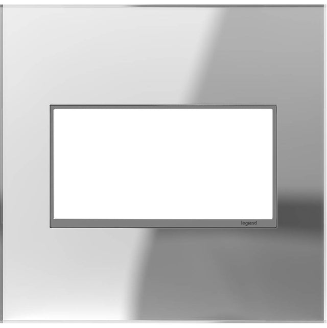 Legrand - Mirror, 2-Gang Wall Plate - Mirror