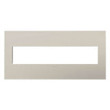 Legrand - Greige, 5-Gang Wall Plate - Greige