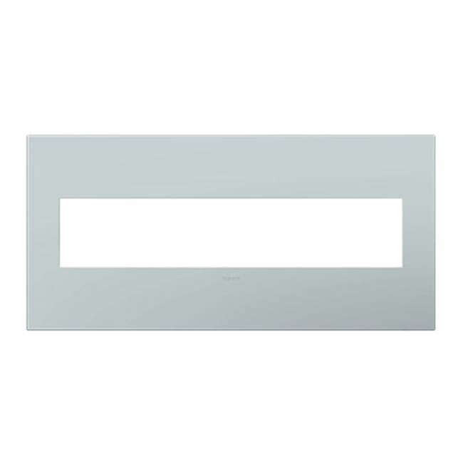 Legrand - Pale Blue, 5-Gang Wall Plate - Pale Blue