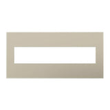 Legrand - Titanium, 5-Gang Wall Plate - Titanium