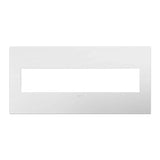 Legrand - Gloss White, 5-Gang Wall Plate - Gloss White