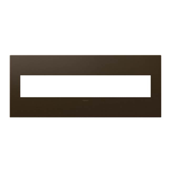 Legrand - Bronze, 6-Gang Wall Plate - Bronze