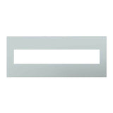 Legrand - Pale Blue, 6-Gang Wall Plate - Pale Blue
