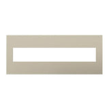 Legrand - Titanium, 6-Gang Wall Plate - Titanium