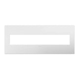 Legrand - Gloss White, 6-Gang Wall Plate - Gloss White