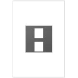 Legrand - 2-Port Keystone Frame - Magnesium