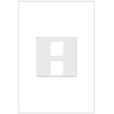 Legrand - 2-Port Keystone Frame - White