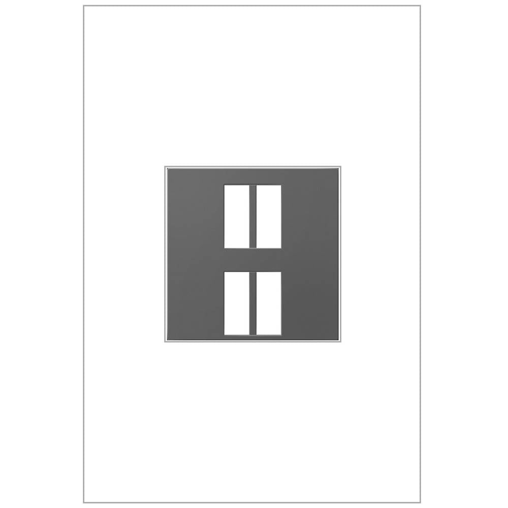 Legrand - 4-Port Keystone Frame - Magnesium