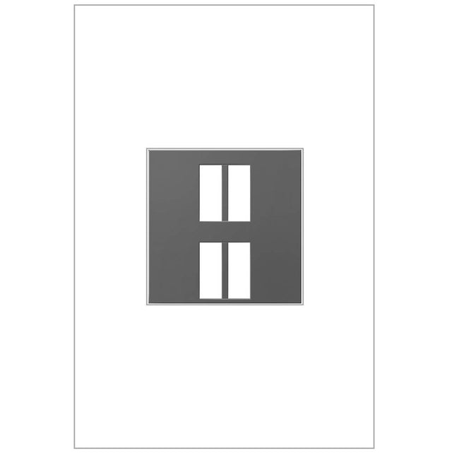 Legrand - 4-Port Keystone Frame - Magnesium