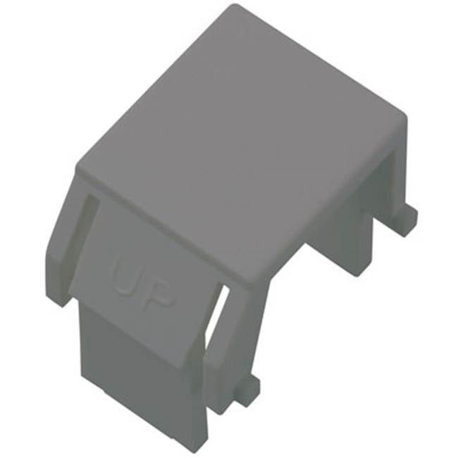Legrand - Blank Keystone Insert (4-Pack) - Magnesium