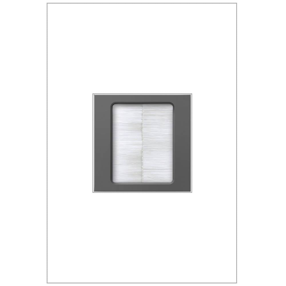 Legrand - In-Wall Cable Access Port - Magnesium