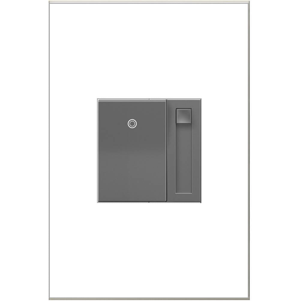 Legrand - Paddle Dimmer, 450W (CFL, LED, Incandescent/Halogen) - Magnesium