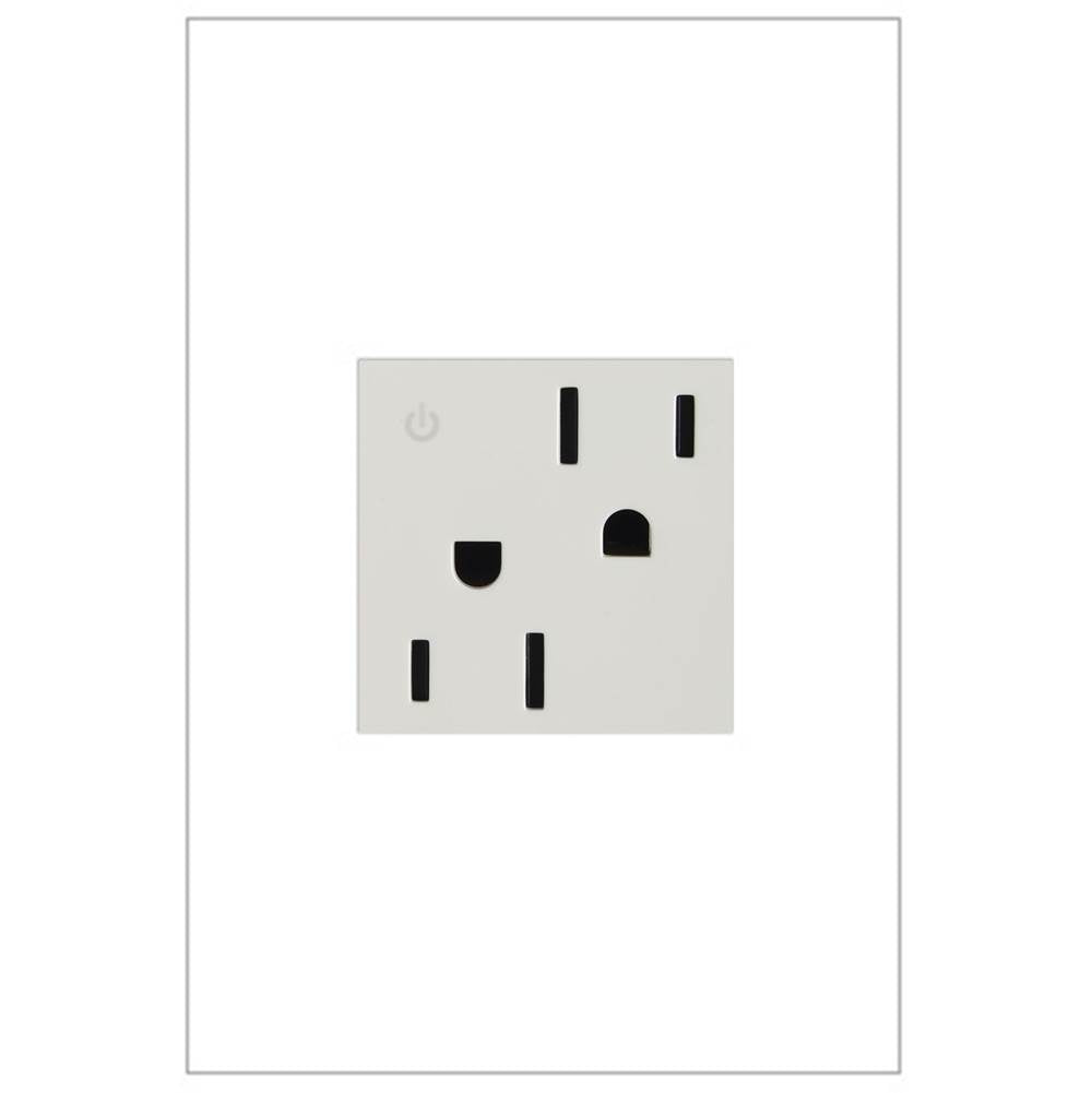 Legrand - Tamper-Resistant Dual Controlled Outlet, 15A - White