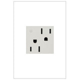 Legrand - Tamper-Resistant Dual Controlled Outlet, 15A - White