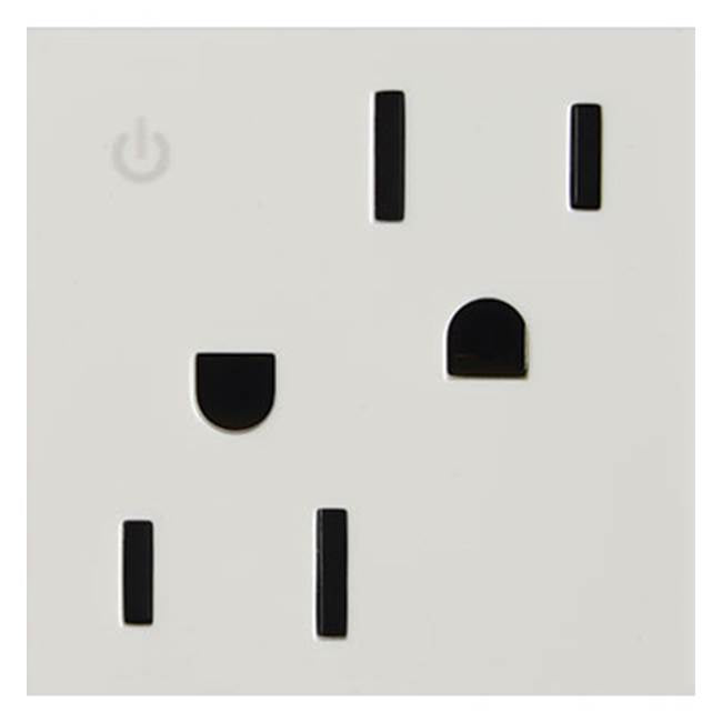 Tamper-Resistant Dual Controlled Outlet, 15A