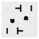 Tamper-Resistant Dual Controlled Outlet, 20A