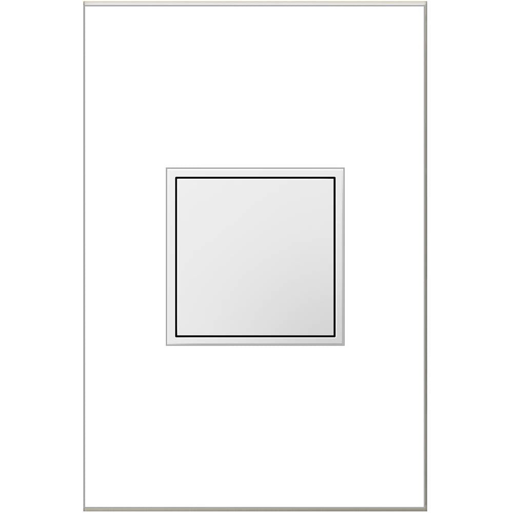 Legrand - Pop-Out Outlet, 2-Gang - White