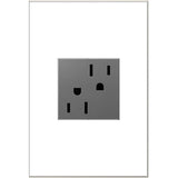 Legrand - Tamper-Resistant Outlet, 15A - Magnesium