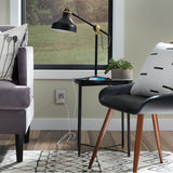 adorne Full-Size, Hybrid USB Outlet, A/C USB Outlet, Magnesium