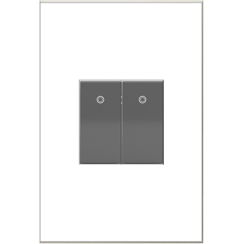 Legrand - Paddle Switch, Half-Size, 277V - Magnesium