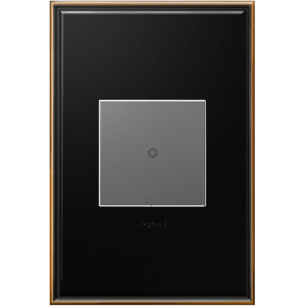 Brushed Stainless Steel, 1-Gang Wall Plate