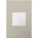 Brushed Stainless Steel, 1-Gang Wall Plate