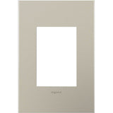 Legrand - Satin Nickel, 1-Gang + Wall Plate - Satin Nickel