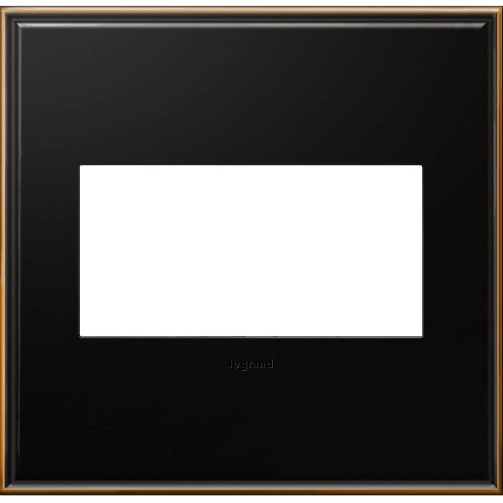 Legrand - Oil-Rubbed Bronze, 2-Gang Wall Plate - Oil-Rubbed Bronze
