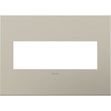 Legrand - Satin Nickel, 3-Gang Wall Plate - Satin Nickel