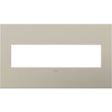 Legrand - Satin Nickel, 4-Gang Wall Plate - Satin Nickel