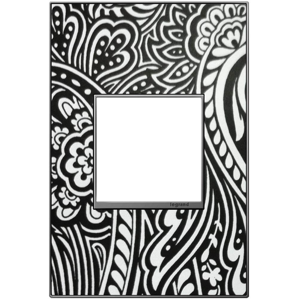 Legrand - Custom Wall Plate, 1-Gang, Magnesium Trim - Magnesium