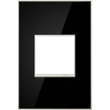 Legrand - Mirror Black, 1-Gang Wall Plate - Mirror Black