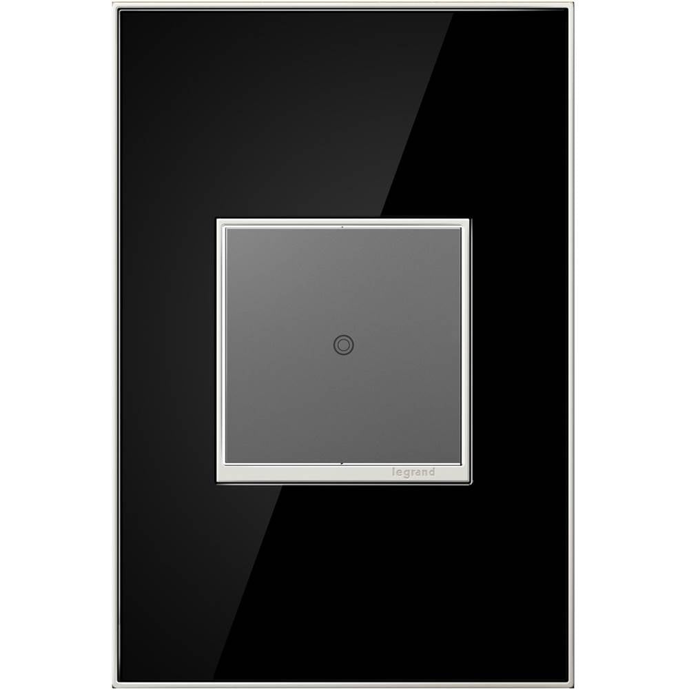 Custom Wall Plate, 1-Gang, Magnesium Trim