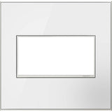 Custom Wall Plate, 2-Gang, Magnesium Trim