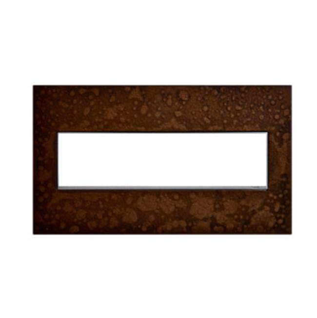 Legrand - Hubbardton Forge Bronze, 4-Gang Wall Plate - Bronze