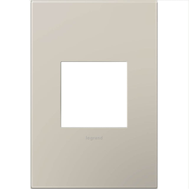 Legrand - Greige, 1-Gang Wall Plate - Greige