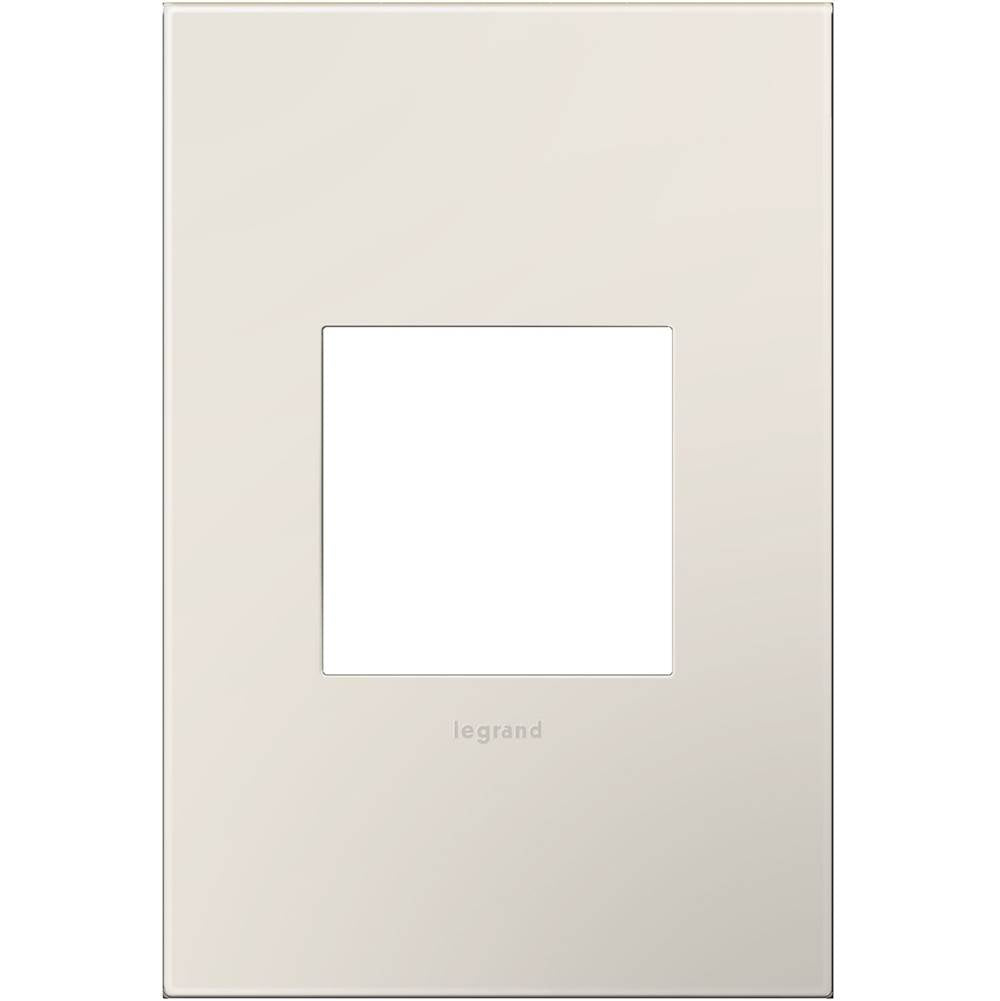 Legrand - Satin Light Almond, 1-Gang Wall Plate - Satin Light Almond